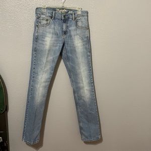 Mens Wrangler Retro Slim Fit Straight leg jeans size 30x34